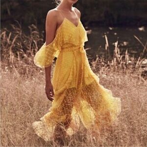 Alice McCall Waiting For JS Canary Jumpsuit.Missing belt. Aus 6 US 4